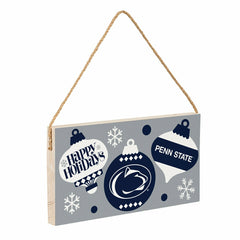 Penn State Holiday Wood Wall Sign, 6x11 - Collegiate Home