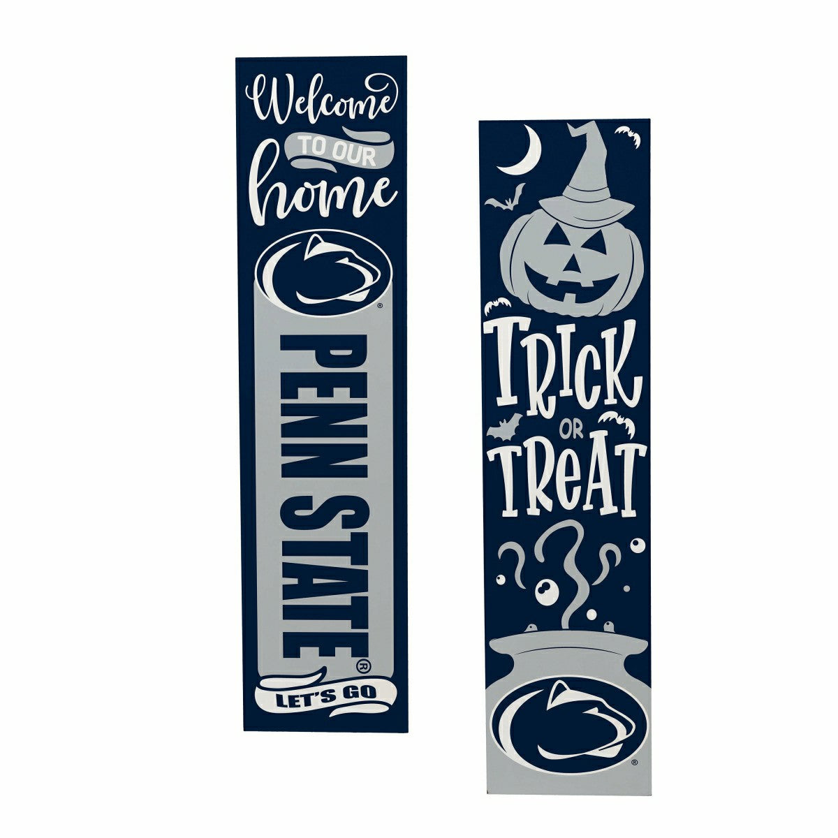 47" Double Sided Leaner, Penn State, Halloween - Collegiate Home
