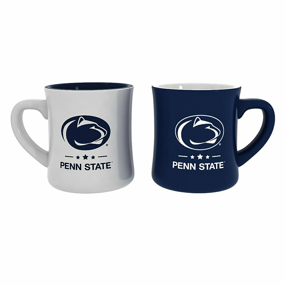Penn State 10oz Ceramic Cup Set, 2pc - Collegiate Home
