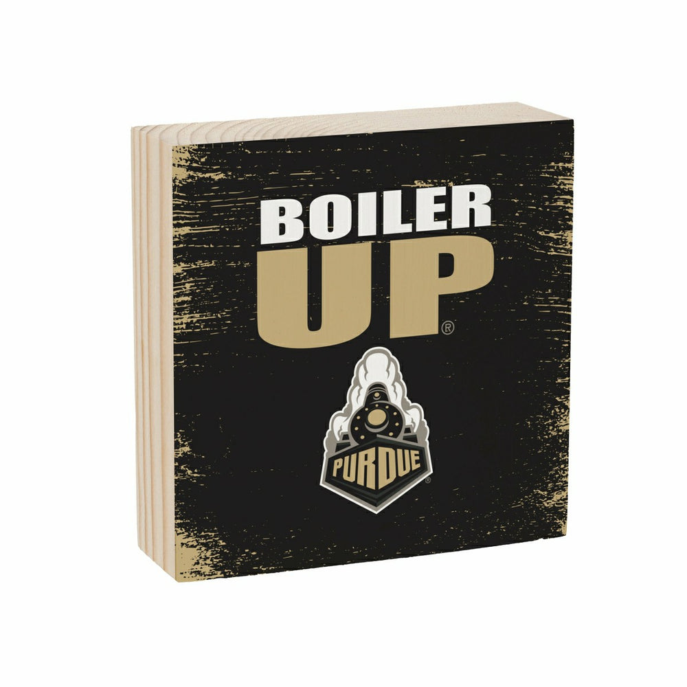 Purdue University Plock, Down Home Fans, 6x6 - Collegiate Home