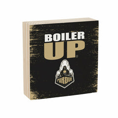 Purdue University Plock, Down Home Fans, 6x6 - Collegiate Home