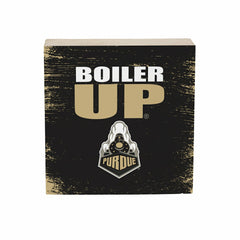Purdue University Plock, Down Home Fans, 6x6 - Collegiate Home