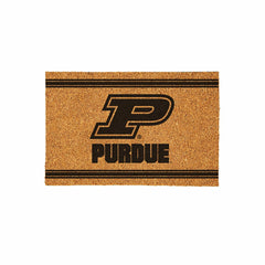 Purdue University Large One Color Coir Mat, 36"x24" - Collegiate