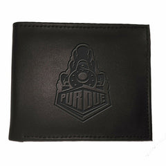 Purdue University, Bi-Fold Wallet, Black - Collegiate Home