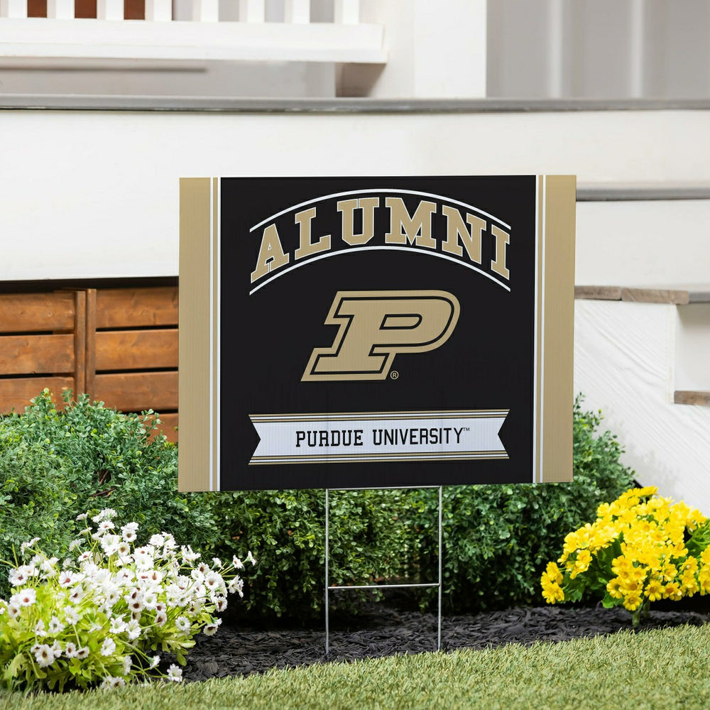 Purdue University Coroplast Yard Sign Alumni - Collegiate Home