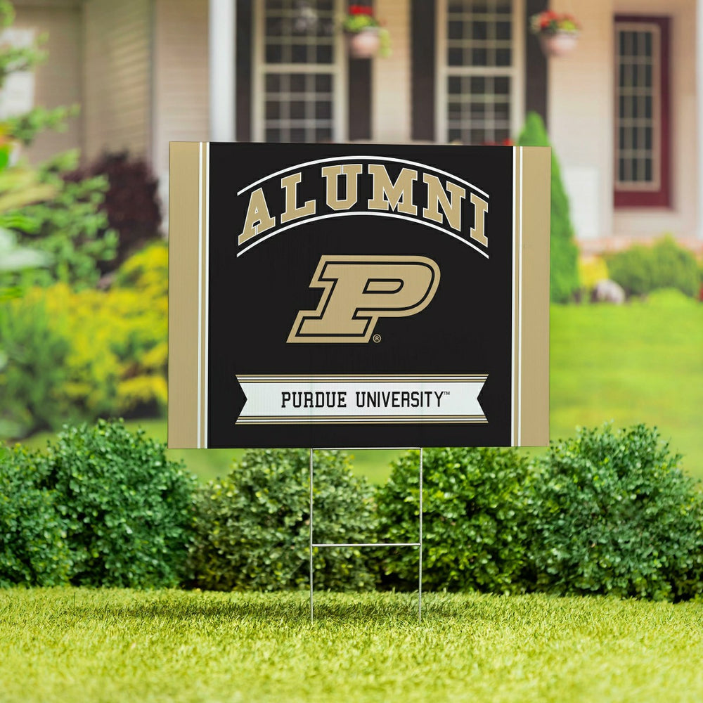 Purdue University Coroplast Yard Sign Alumni - Collegiate Home