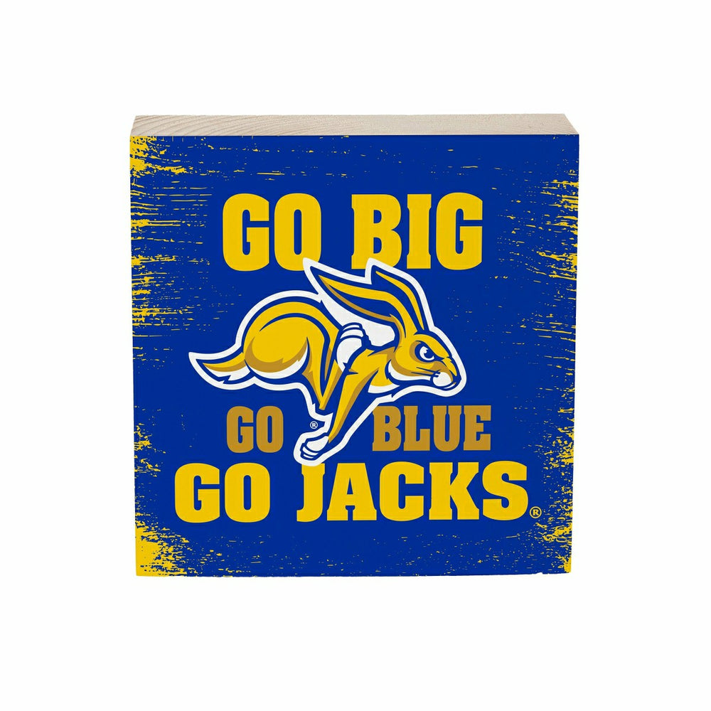 South Dakota State University Plock, Down Home Fans, 6x6 - Collegiate Home