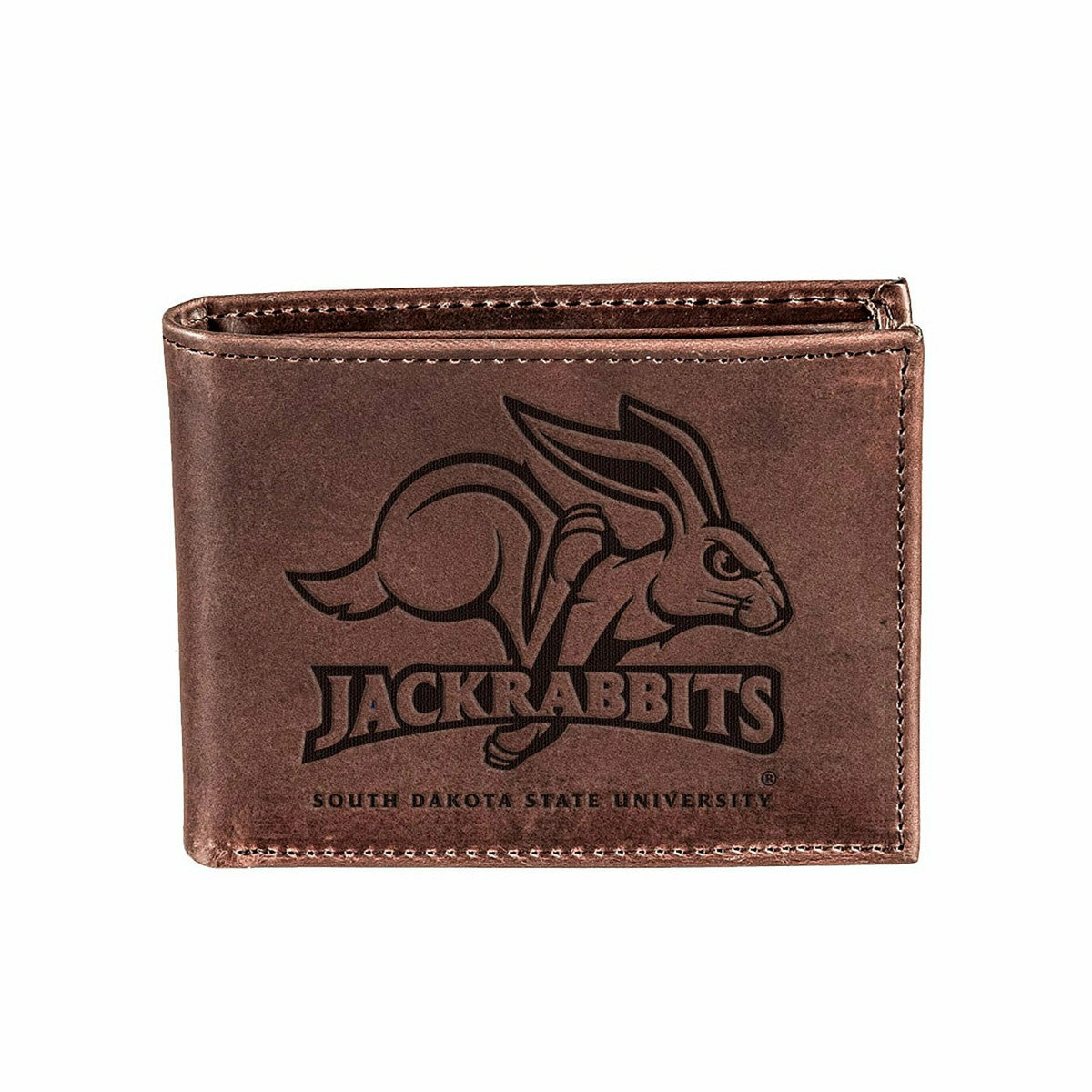 South Dakota State University, Bi-Fold Wallet, Brown, CH, 100% Genuine - Collegiate Home
