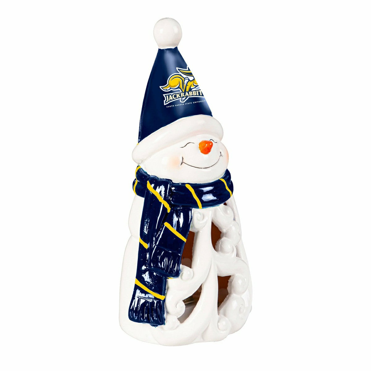 South Dakota State University Snowman LED Statuary, 8" - Collegiate Home