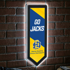 LED Wall Decor, Pennant, South Dakota State University - Collegiate Home