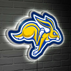 LED Wall Decor, Glazelite, College Mascot, South Dakota State Universi - Collegiate Home