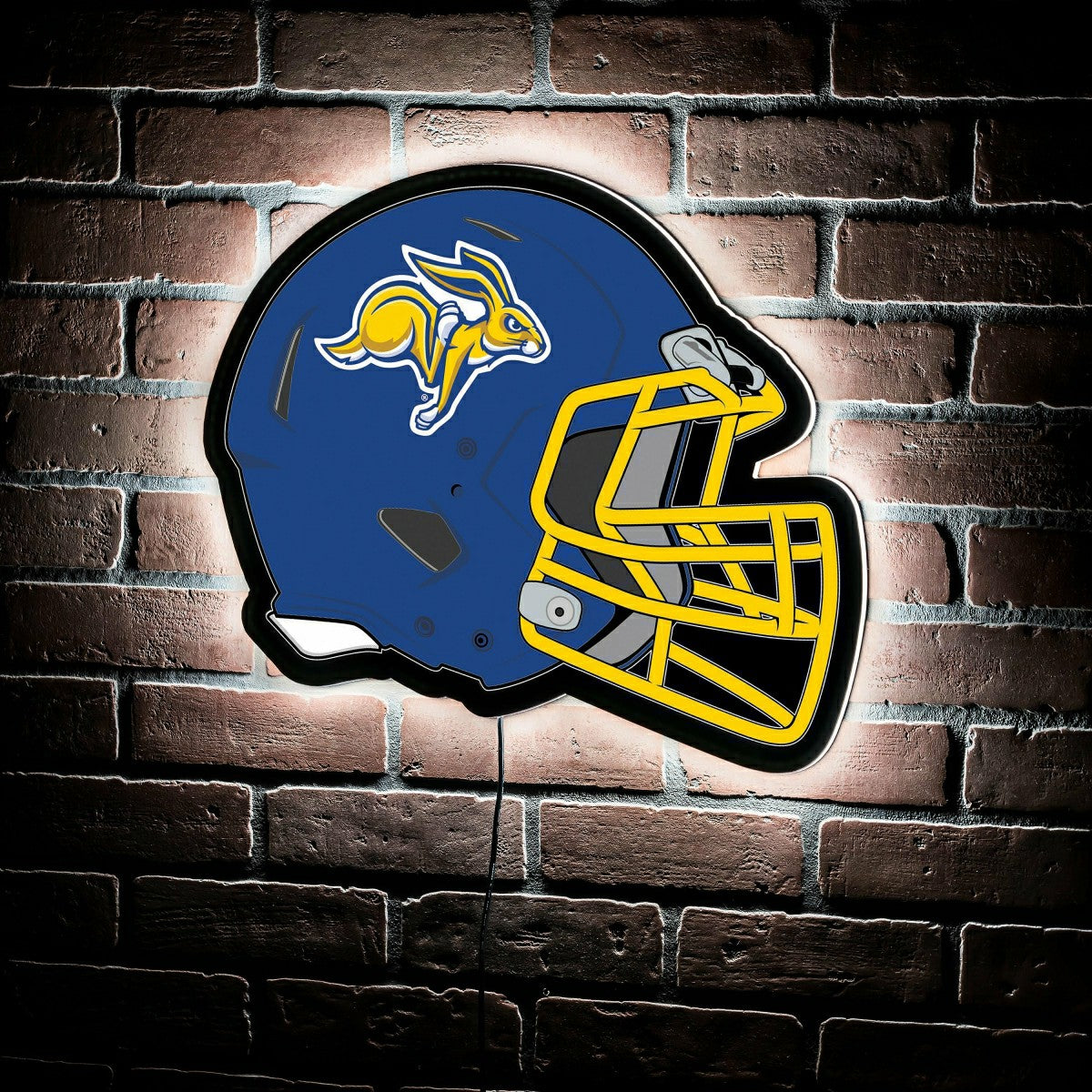 LED Wall Decor, Helmet, South Dakota State University - Collegiate Home