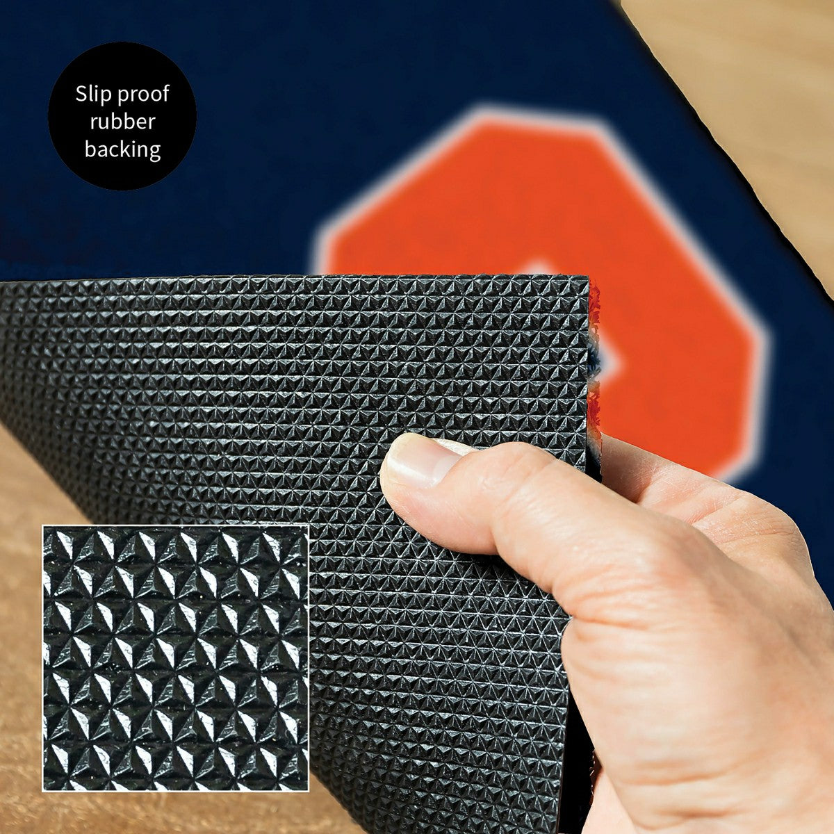 Full Color PVC Mat, 16" x 28", Syracuse University - Collegiate