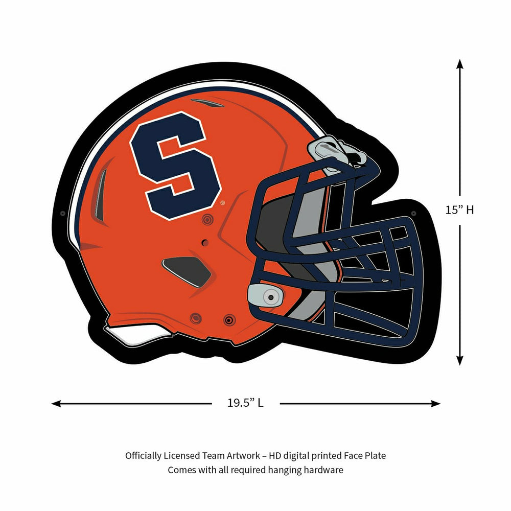LED Wall Decor, Helmet, Syracuse University - Collegiate Home