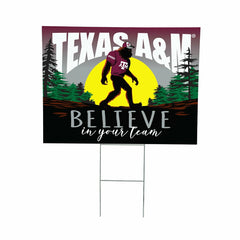 Texas A&M Yard Sign, Bigfoot - Collegiate Home