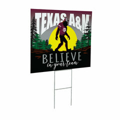 Texas A&M Yard Sign, Bigfoot - Collegiate Home