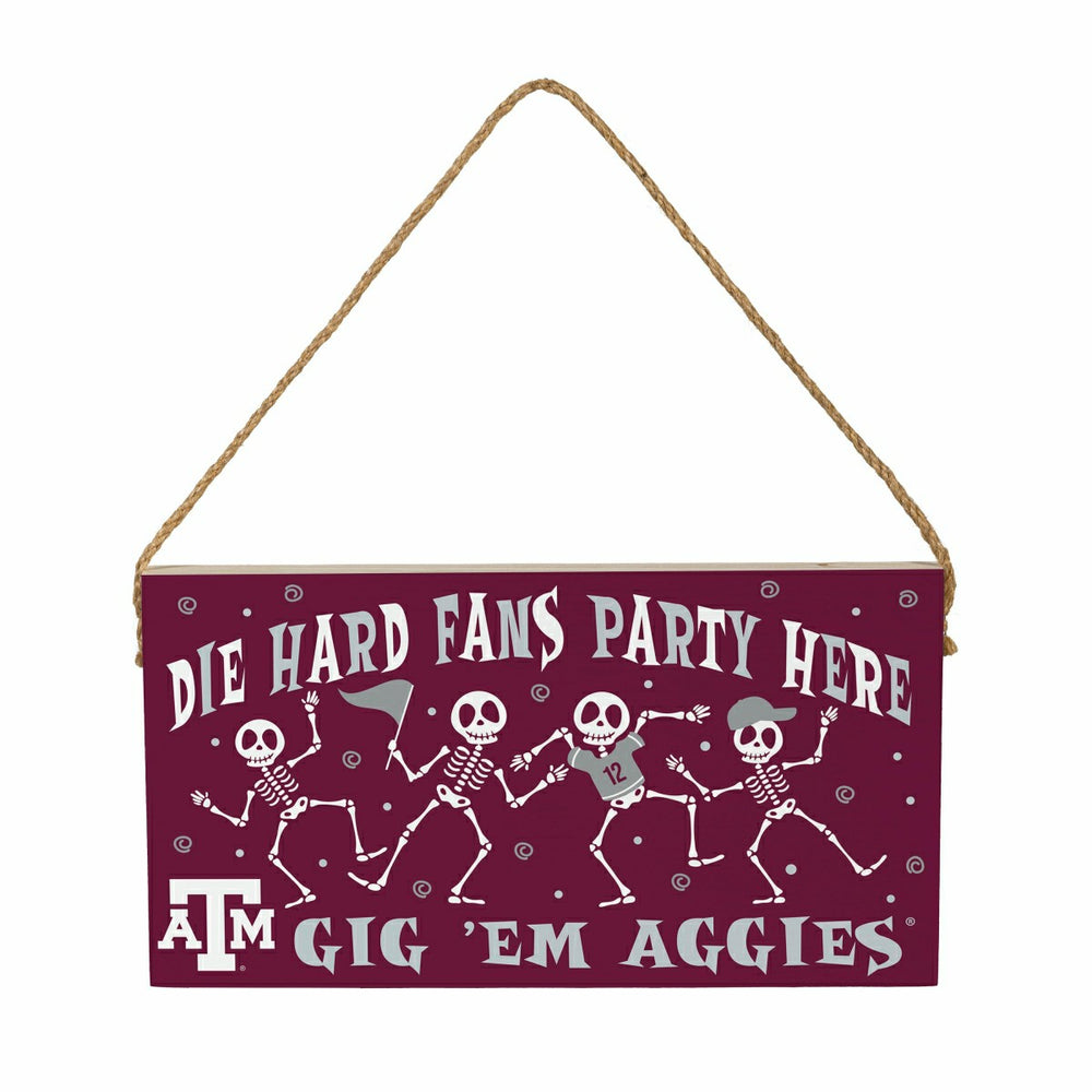 Texas A&M Halloween Wood Wall Sign, 6x11 - Collegiate Home