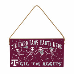 Texas A&M Halloween Wood Wall Sign, 6x11 - Collegiate Home