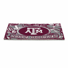 Texas A&M Holiday PVC Mat, 28"x16" - Collegiate