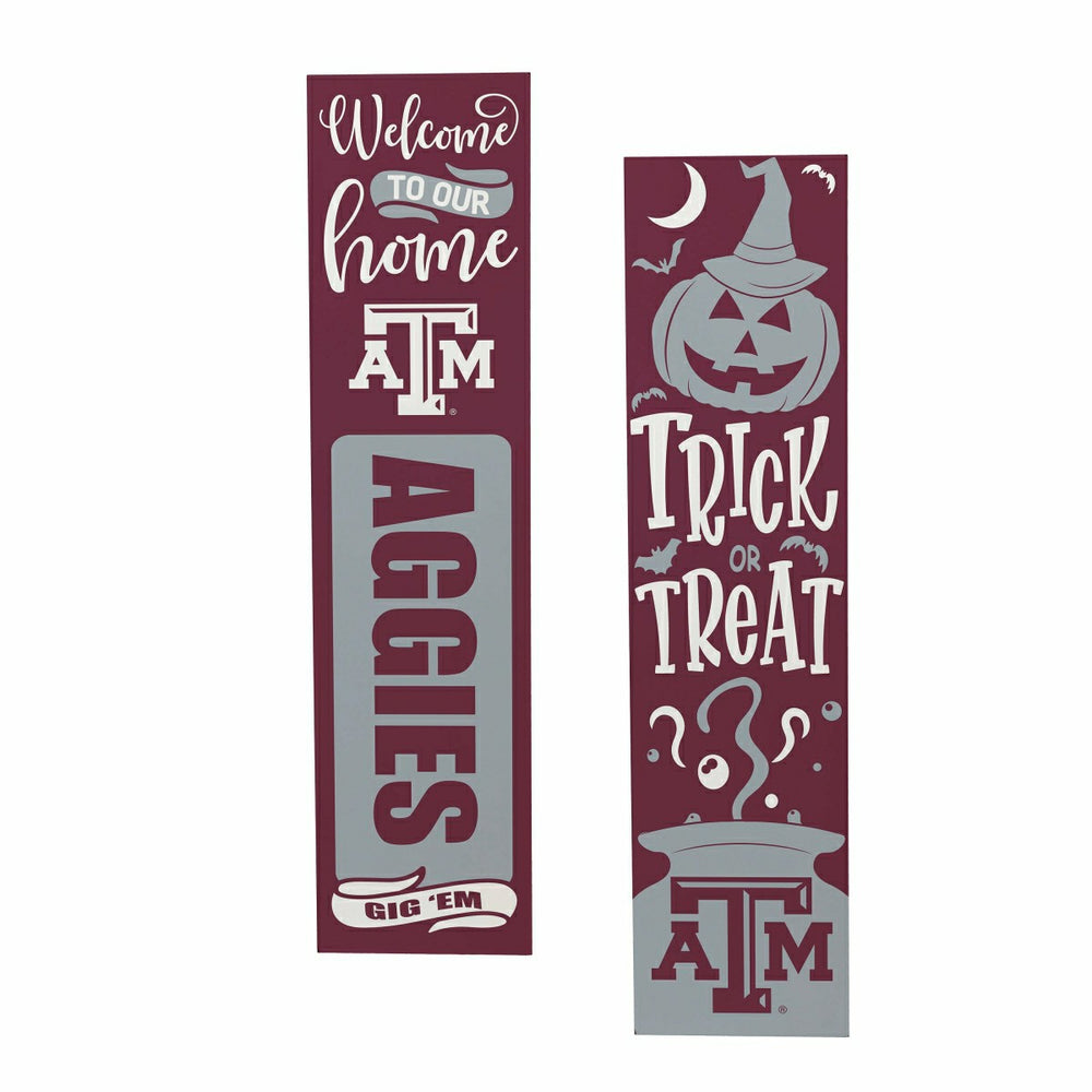 47" Double Sided Leaner, Texas A&M, Halloween - Collegiate Home