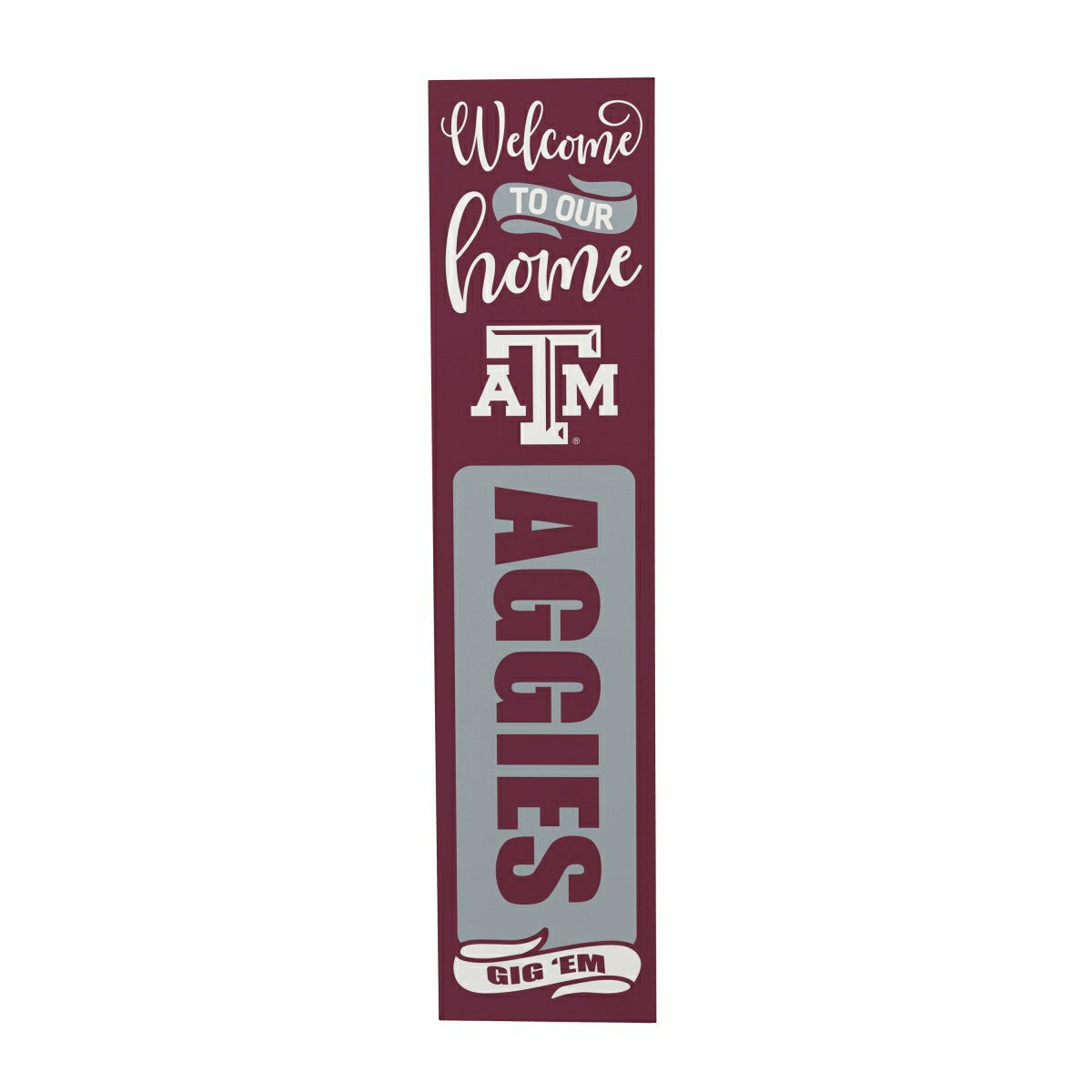 47" Double Sided Leaner, Texas A&M, Halloween - Collegiate Home
