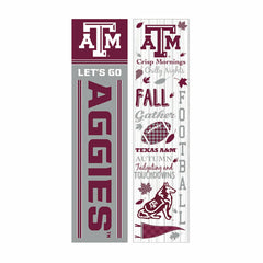 46" Double Sided Leaner, Texas A&M, Fall Seasonal - Collegiate Home