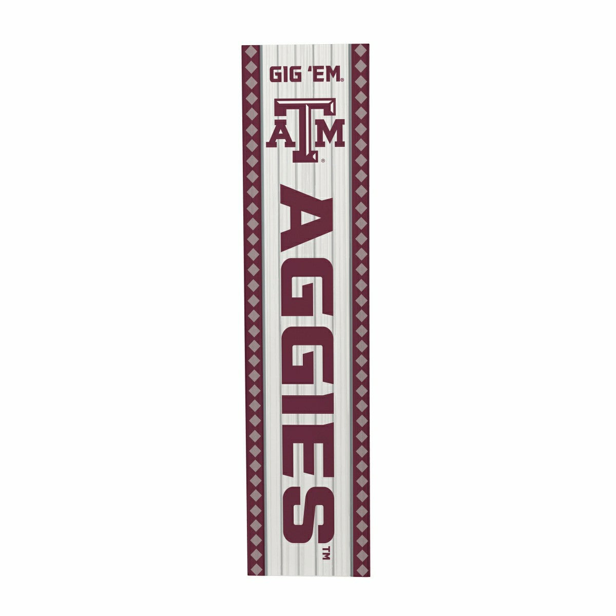 47" Double Sided Leaner, Texas A&M, Christmas - Collegiate Home