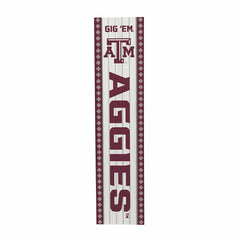 47" Double Sided Leaner, Texas A&M, Christmas - Collegiate Home