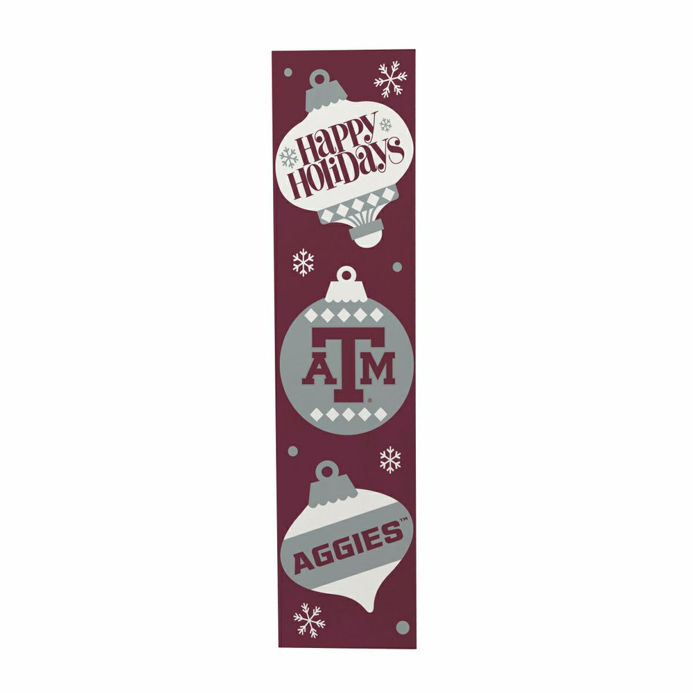 47" Double Sided Leaner, Texas A&M, Christmas - Collegiate Home
