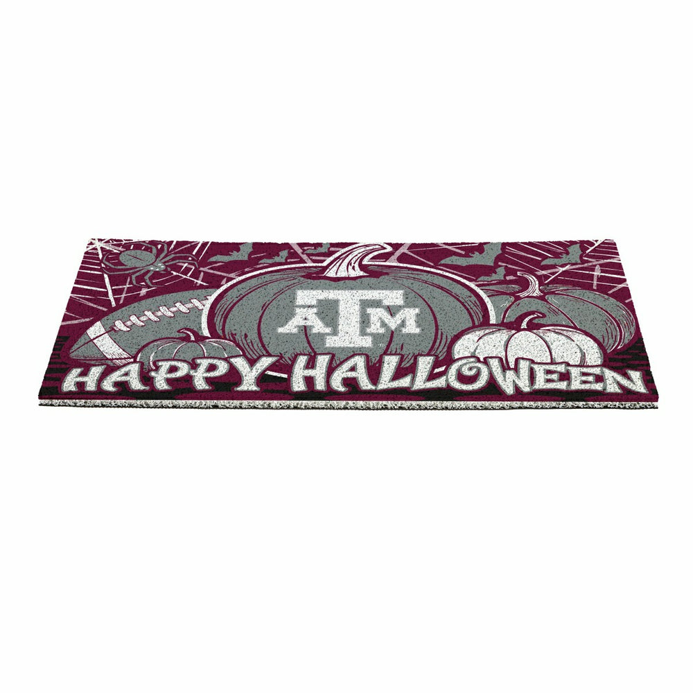 Texas A&M Halloween PVC Mat, 28"x16" - Collegiate