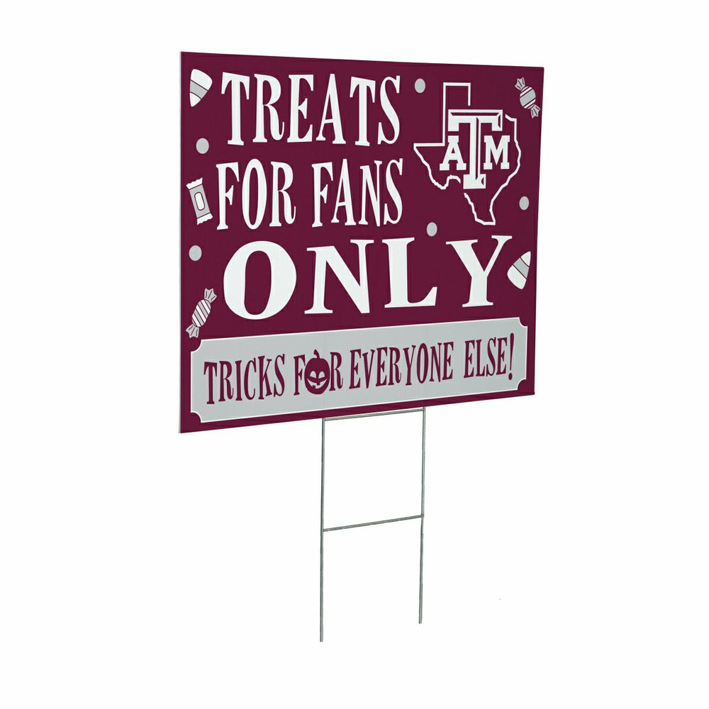 Texas A&M Yard Sign, Halloween Treats for Fans - Collegiate Home