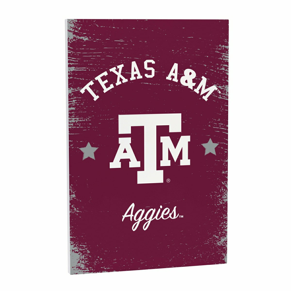 Texas A&M Wood Wall Sign, 16x24 - Collegiate Home