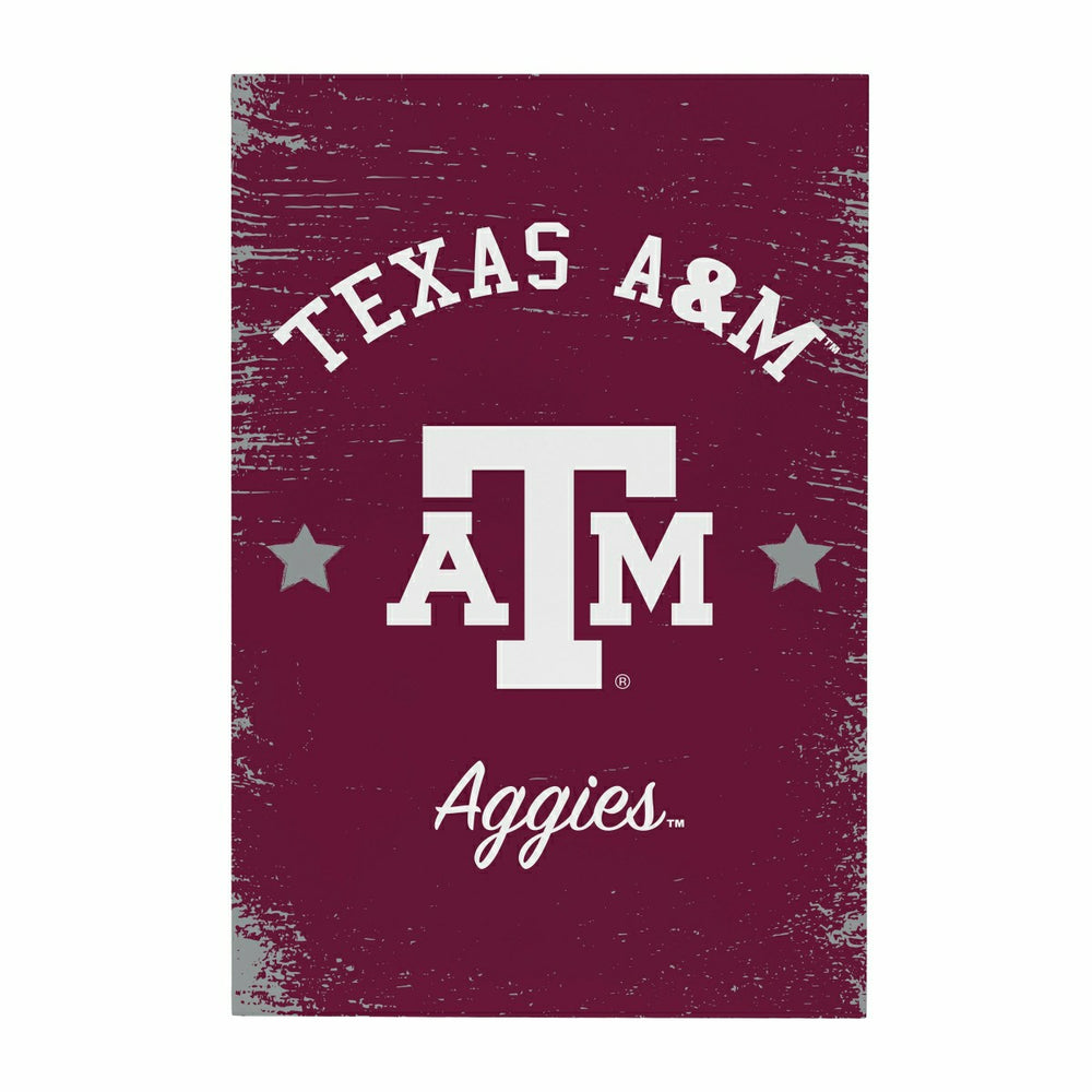 Texas A&M Wood Wall Sign, 16x24 - Collegiate Home