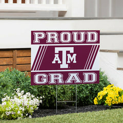Texas A&M Coroplast Yard Sign Graduate - Collegiate Home
