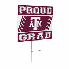 Texas A&M Coroplast Yard Sign Graduate - Collegiate Home