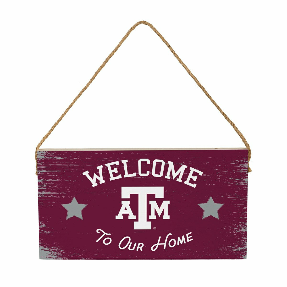 Texas A&M Wood Wall Sign, 6x11 - Collegiate Home