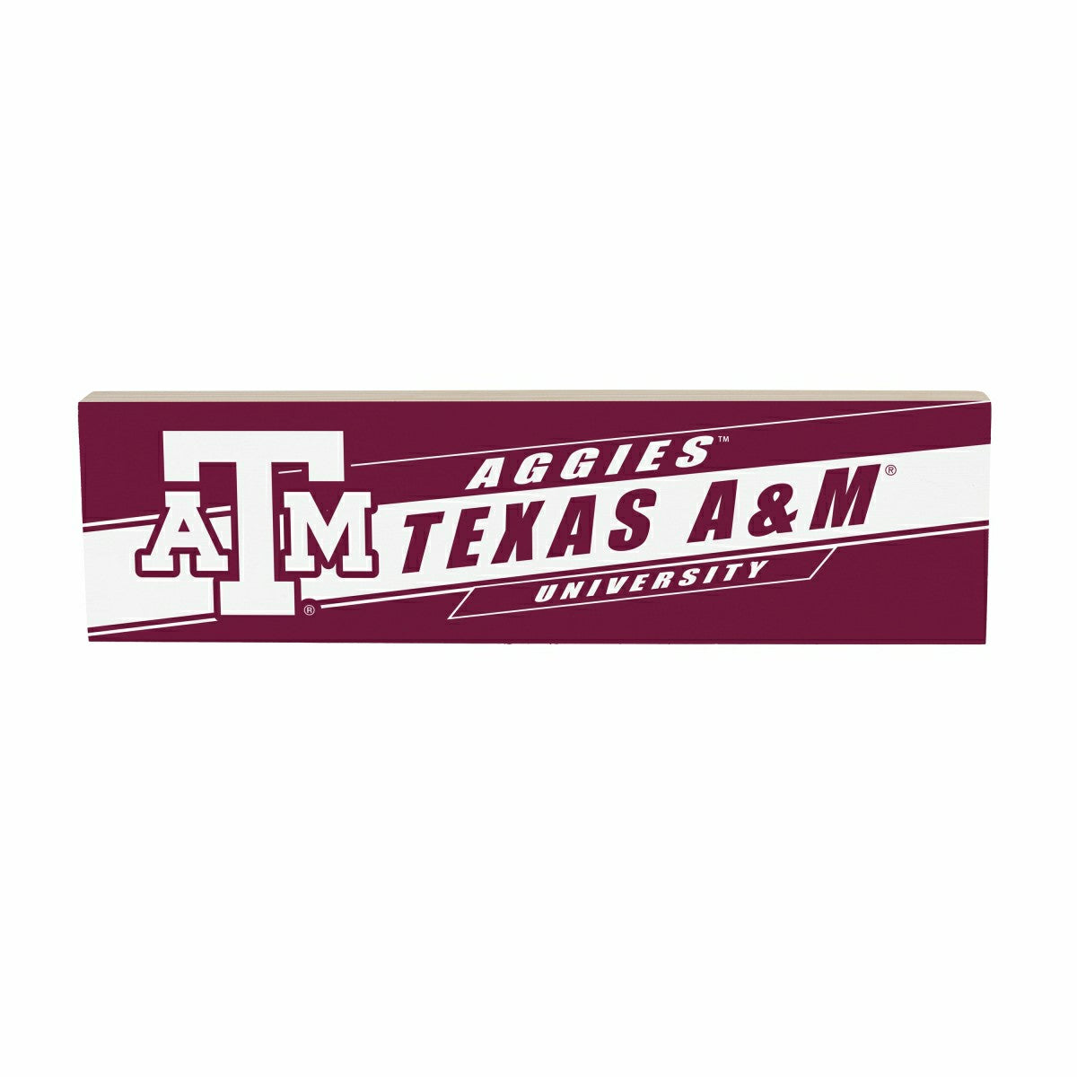 Texas A&M Mantle Sign, Down Home Fans, 5x18 - Collegiate Home