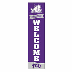 Texas Christian University Large Single Sided Leaner, 46" - Collegiate Home