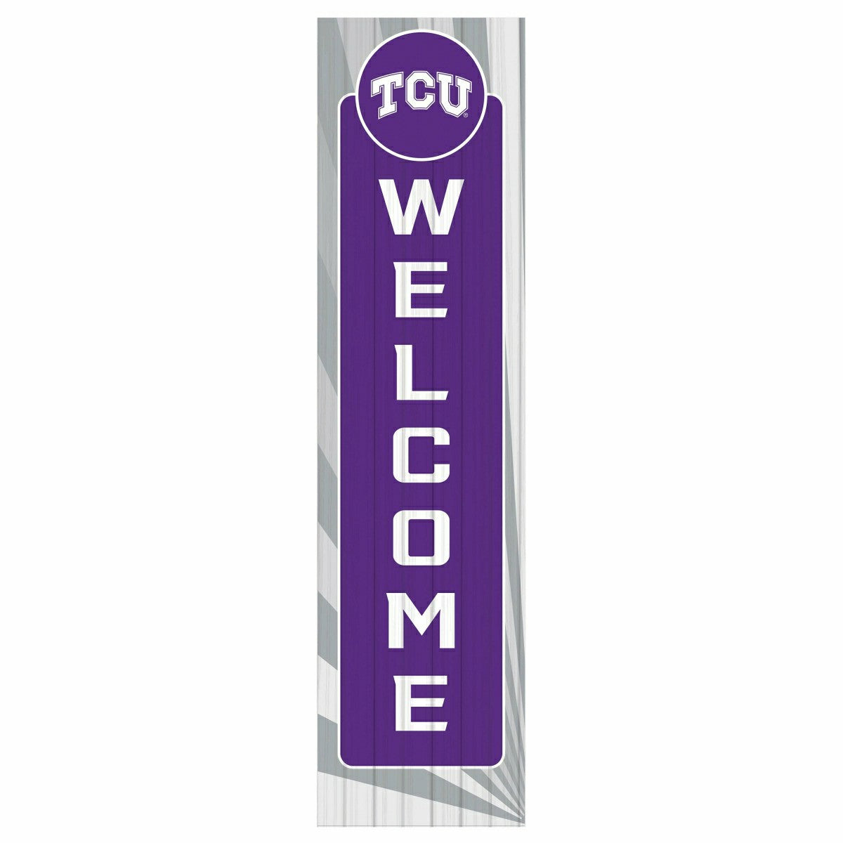 Texas Christian University Summer Seasonal Single Sided Large Leaner,  - Collegiate Home