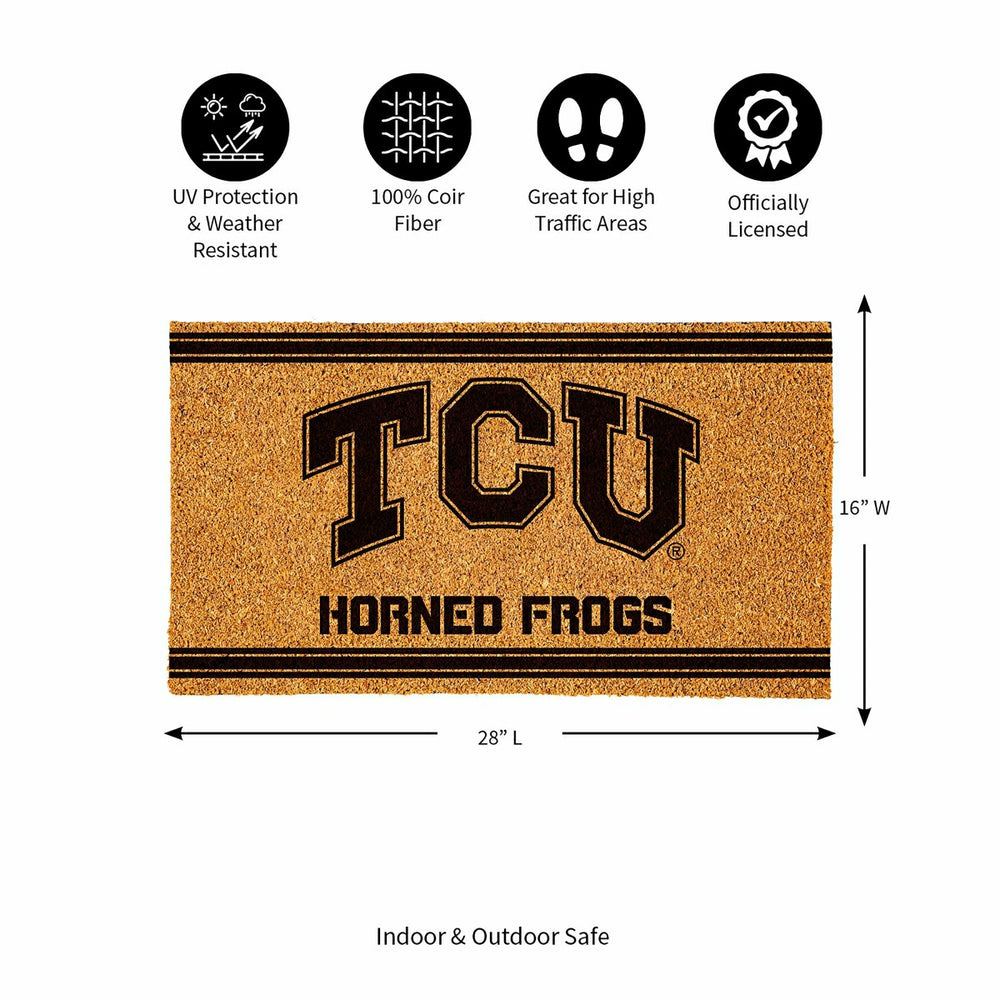 Texas Christian University, Coir Mat 1C - Collegiate