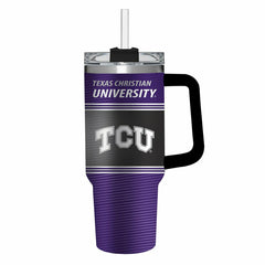 40oz Stainless Steel Canyon Cup w/ Straw, Texas Christian University - Collegiate Home