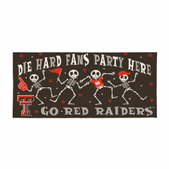 Texas Tech University Flocked Coir Halloween Sassafras Switch Mat, 22" - Collegiate