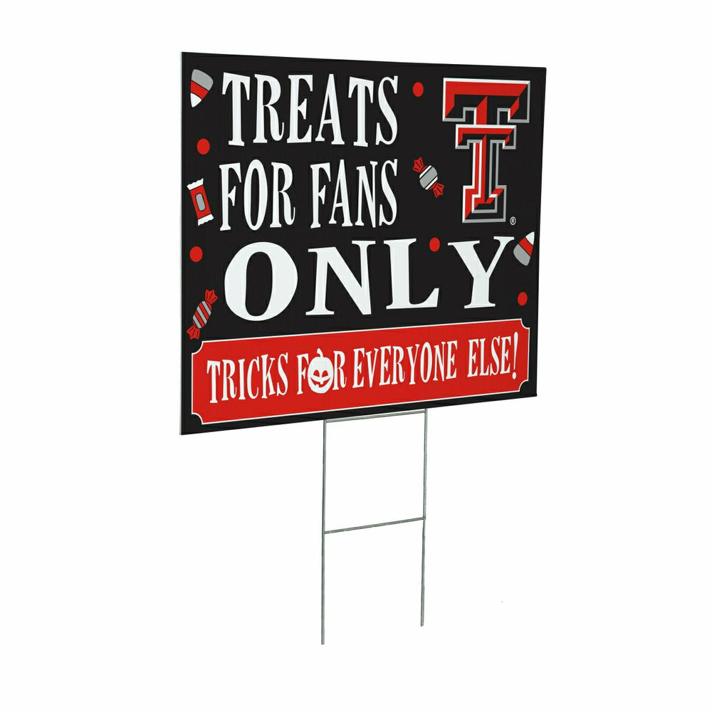 Texas Tech University Yard Sign, Halloween Treats for Fans - Collegiate Home