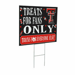 Texas Tech University Yard Sign, Halloween Treats for Fans - Collegiate Home
