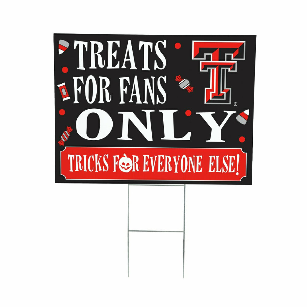 Texas Tech University Yard Sign, Halloween Treats for Fans - Collegiate Home