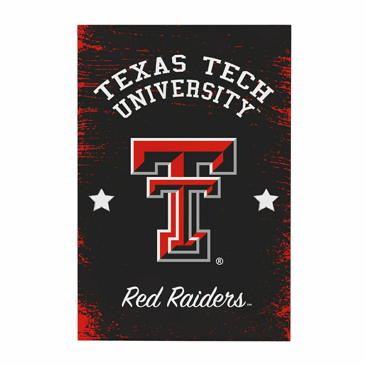 Texas Tech University Wood Wall Sign, 16x24 - Collegiate Home