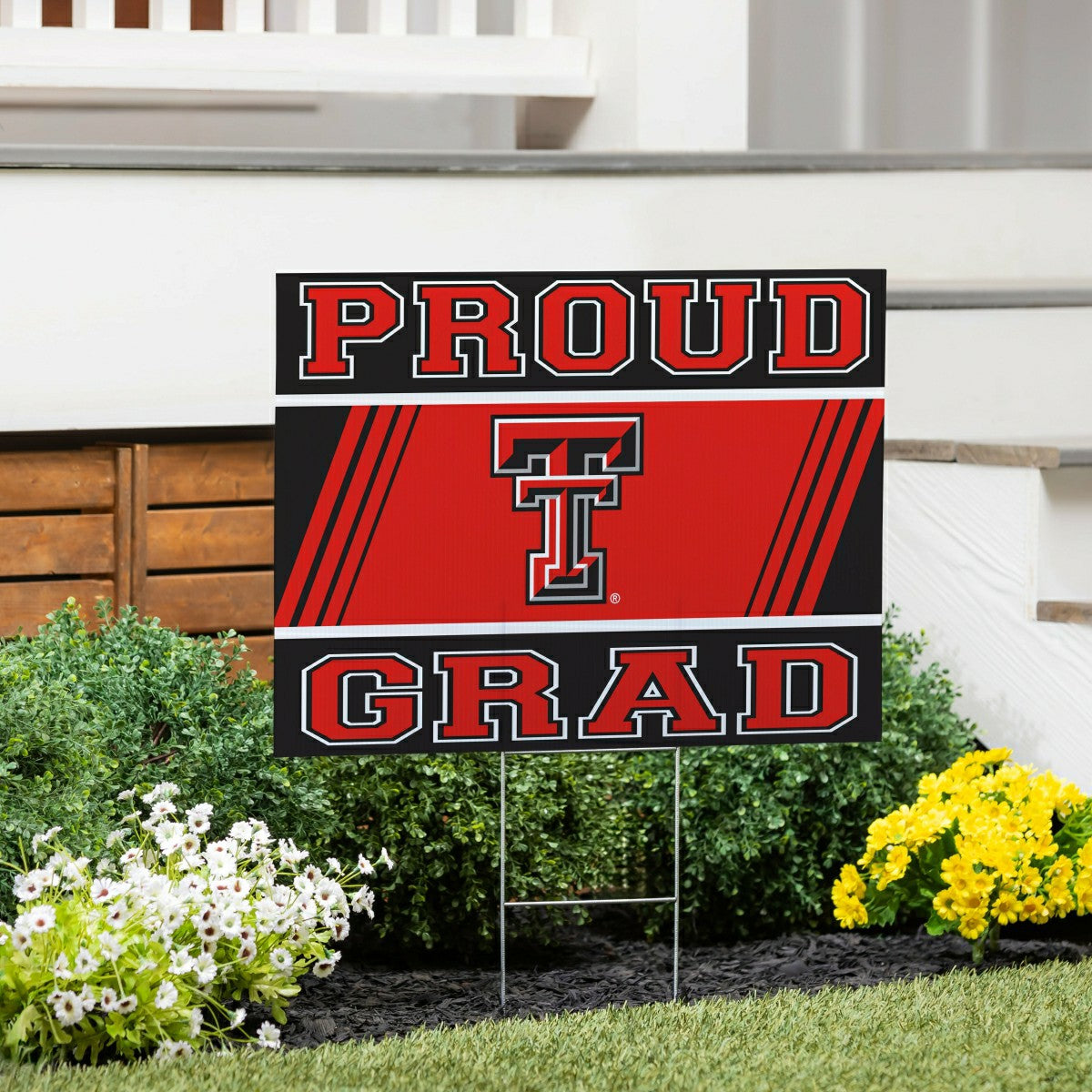 Texas Tech University Coroplast Yard Sign Graduate - Collegiate Home
