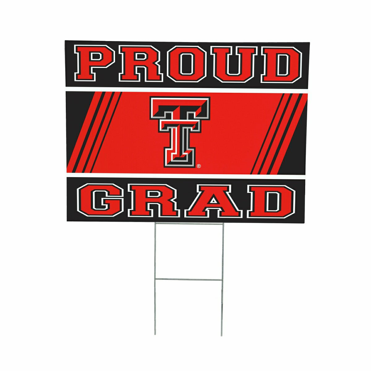 Texas Tech University Coroplast Yard Sign Graduate - Collegiate Home