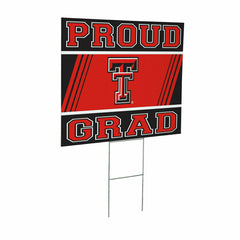 Texas Tech University Coroplast Yard Sign Graduate - Collegiate Home