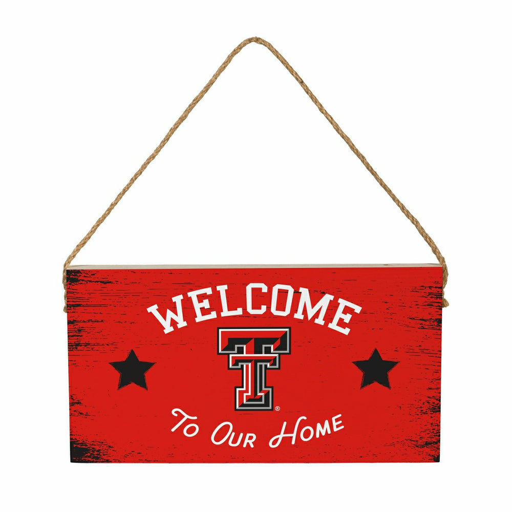 Texas Tech University Wood Wall Sign, 6x11 - Collegiate Home